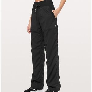 Black track pants